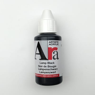 Acrylverf Ara 100ml - Lampenzwart - A75