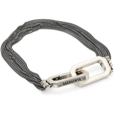 AllSaints Corrine Bracelet Warm Silver Mix Taglia: OS | Braccialetti Outlet | Donna | Grigio
