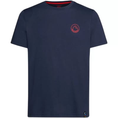 La Sportiva Circle Logo T-shirt Met Korte Mouwen Blauw L Man