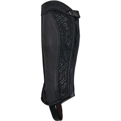 Mini leren chaps Equestro Modello Vespucci