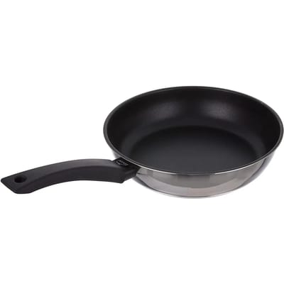 Gladde koekenpan van roestvrij staal Lacor Home 18/10 D,26 cm