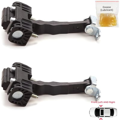 EDP1170-1 2 Pièces Avant Gauche et Droite Loquet de Porte Charnière Butée de Porte Limiteur de Course Levier de Protection pour Alfa Romeo 159 2004–2011 60690659
