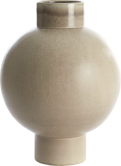 Light & Living Vaas Zelata Keramiek, 46cm - Beige