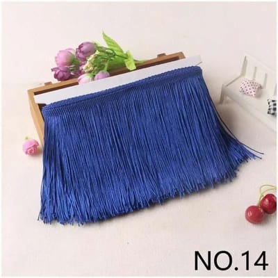 10M 10-30cm Meetee Franje Kwastjes Franjes voor Tassen Decoratieve Afwerkingen Franjes voor Gordijnen Kleding Kant Lint Stof Accessoires 15cm