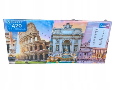 Panorama Puzzel Italië 420 Stukken - Bekende Plekken