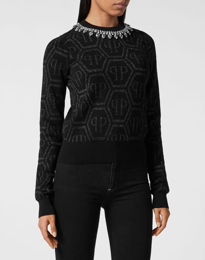 Pullover Ronde Hals Monogram