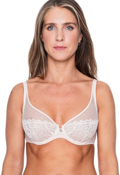 Louisa Bracq Electric Waves Foulard BH Nude Rose Roze 80 D