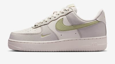 Nike Air Force 1 07 Phantom Olive Aura Dames Sneakers Grijs Light-Bone Light-Army IB3881-001 36 gray