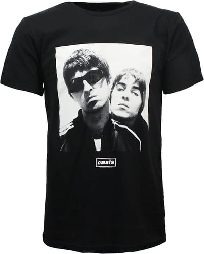 Oasis Noel and Liam T-Shirt - Officiële Merchandise - S