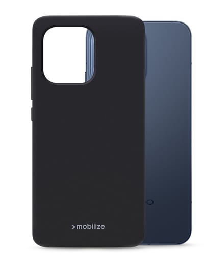 Mobilize Hoesje geschikt voor OPPO Reno 15 Telefoonhoesje Flexibel TPU | Mobilize Rubber Gelly Backcover | Reno 15 Case | Back Cover - Zwart