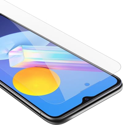 Cadorabo Screenprotector geschikt voor Vivo Y52 5G / Y72 5G - Pantser film Beschermende film in KRISTALHELDER Geharde (Tempered) display beschermglas in 9H hardheid met 3D Touch