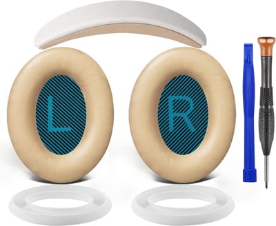 Vervangende Oorkussens en Hoofdband voor Bose QuietComfort 25, Comfortabele Earpads en Beschermhoezen voor Langdurig Gebruik