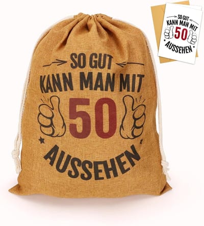 Grappige Cadeaus voor Verjaardag en Pensioen met Wenskaarten en Cadeautas