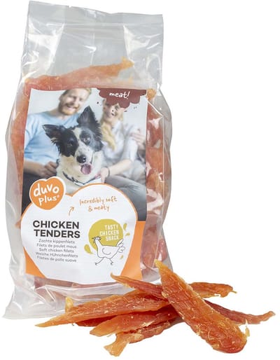duvoplus meat! snack kippenfilets voor honden 1kg