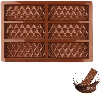 Dailygoody - Siliconen chocoladevorm - Snoepvormen voor zelfgemaakte lekkernijen - BPA-vrij - Koffie - Bakvorm voor creativiteit - Geschikt voor elke ...