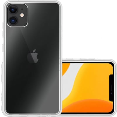 Hoesje - Geschikt voor Apple iPhone 11 - Sterk & Shockproof - Hoes Cover - Siliconen Case - Transparant