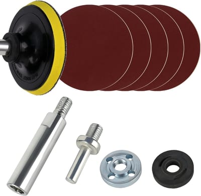 Verlengstuk Haakse Slijper - Stuurstang Set - Metaal Bewerken - Duurzaam Metaal - 80mm Lengte - Zilverkleurig