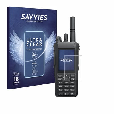 Savvies - Screenprotector voor Motorola R7 FKP - Folie Beschermfolie transparant 18 Stuks