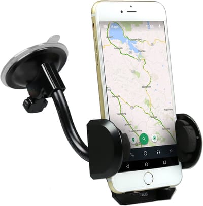 Sbs Smartphone Houder Voor Ramen Tot 6,8 Inch Met Hoekverstelling Voor Telefoons
