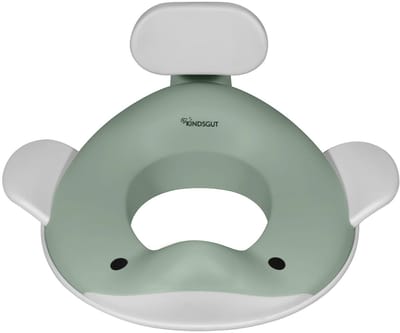 Kindsgut - WC verkleiner - Groen - Walvisdesign - Antislip functie - Jongens & Meisjes - Comfortabel ontwerp WC bril verkleiner