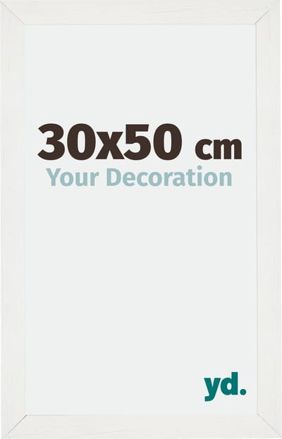 Your Decoration - Fotolijst 30x50 cm - MDF - Wit Geveegd - Mura