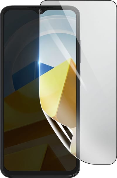 3mk, Geschikt voor Xiaomi Poco M5, Schokbestendige Hydrogel Screenprotector, Transparant