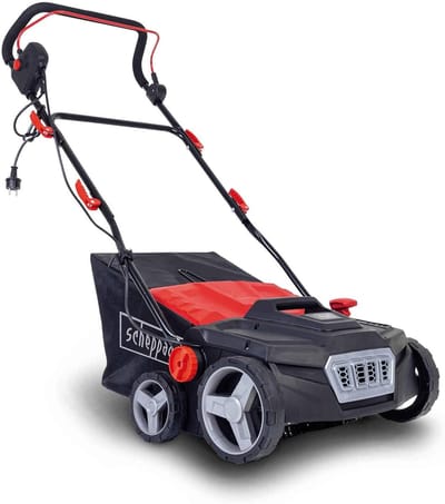 Elektrische Veegmachine - Tuinveger Terrasreiniger - Kunstgras Onderhoud - Instelbare Werkdiepte - 36 Cm Werkbreedte