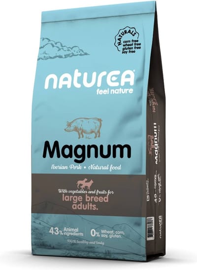 Naturea Naturals Magnum Adult Large Breed Iberian Pork 12 kg - Hond