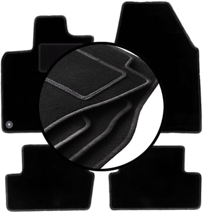 Complete set veloursmatten voor: Nissan Qashqai I J10 crossover (2006-2013)