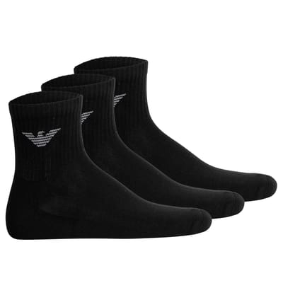 Emporio Armani Sokken SPORTY SPONGE 39-46 Set van 3