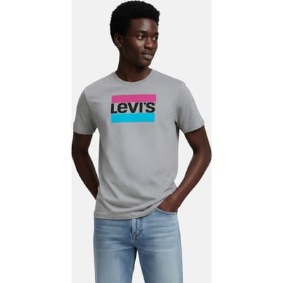 Levi's Graphic Crewneck Tee Pastel Sportswear Neutral Taglia: M | T-shirt Outlet | Uomo