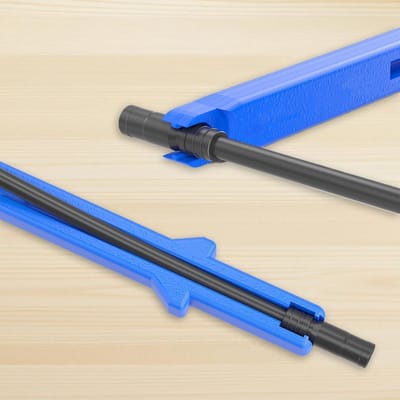 Kabel scheider gereedschap - Kabeltrekker bevestiger - Efficiënte installatie - Ergonomische handgreep - 115 cm lengte - Grijs