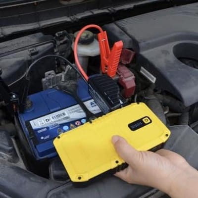 Starthulp Jumpstarter - Accu Booster - Auto Starten - Lithium Batterij - 12 Volt - Zwart