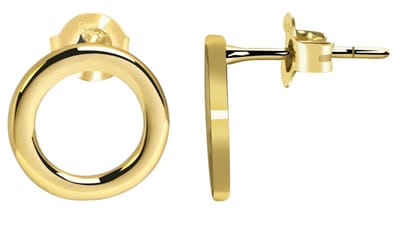 AKZENT Akzent damesoorbel "Charlotte" van 925 Sterlingzilver, gerhodineerd, duurzaam