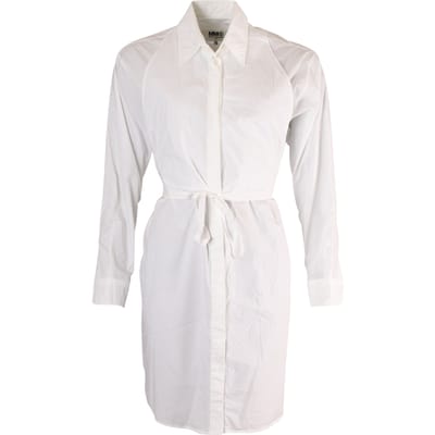 MM6 Maison Margiela overhemd in wit katoen