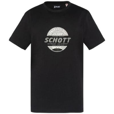 T-shirt Korte Mouw Schott USTOUR