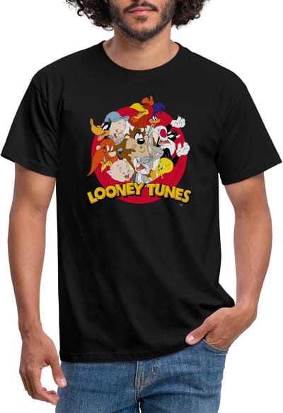 Looney Tunes Groep T-Shirt Heren