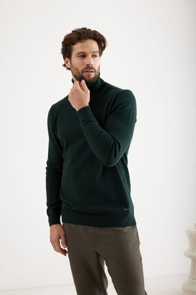 Tresanti SCOTT Stretch rollneck Dark green (TRKWIE031 - 902)
