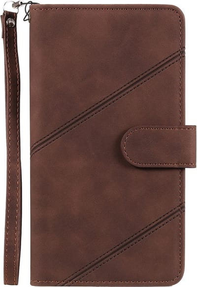 Hoesje geschikt voor Samsung Galaxy S20 FE - Bookcase - Koord - Pasjeshouder - Portemonnee - Kunstleer - Bruin
