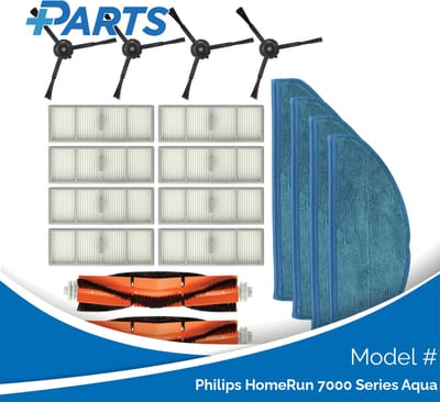 Philips HomeRun 7000 Series Aqua Onderhoudsset (Plus.Parts® alternatief voor XV1473/00)