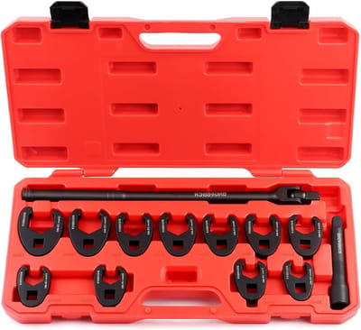 Steeksleutel Set - Kraaienvoet Sleutels - Auto Reparatie - Chroom Molybdeen Staal - 20-32 mm - Zilver