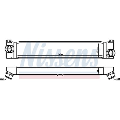 Intercooler NISSENS 96623