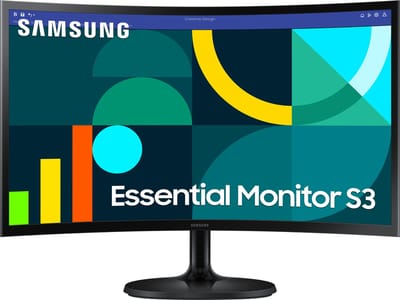 Samsung LS24D364GAUXEN - Gebogen Monitor - Full HD - 24 inch - 100 Hz