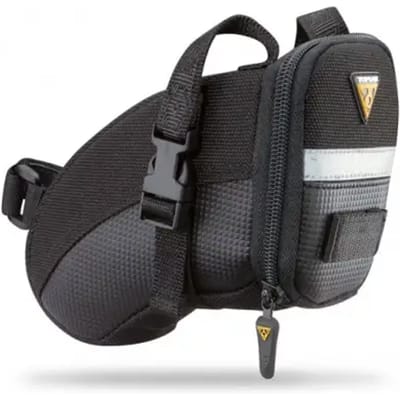 Topeak Aero Wedge Packs Small Zadeltas - Strap - 0.65 liter - Zwart