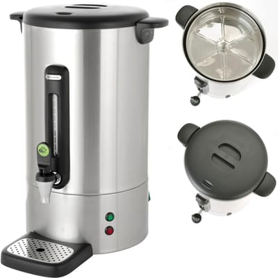 HENDI Percolator – 14L – roestvast staal – non-drip kraan – automatische warmhoudfunctie