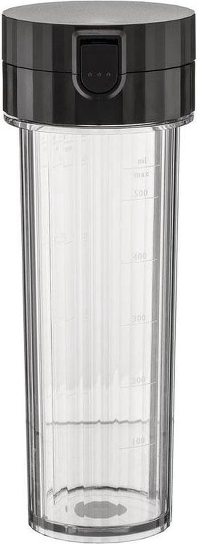 Alessi Plissé Blender Beker Zwart