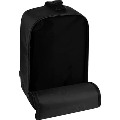Sac pour fer à repasser à vapeur de voyage Housse de transport pour fer à repasser à vapeur portable à main Support avec sangle à boucle de suspension Noir black