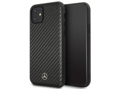 iPhone XR hoesje - Mercedes-Benz - Zwart - Dynamic Carbon