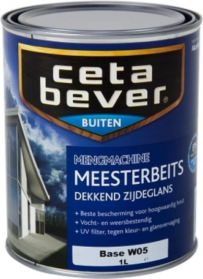 Ceta Bever - Meesterbeits - W05 - dekkend 0,75 l - UV-bestendig