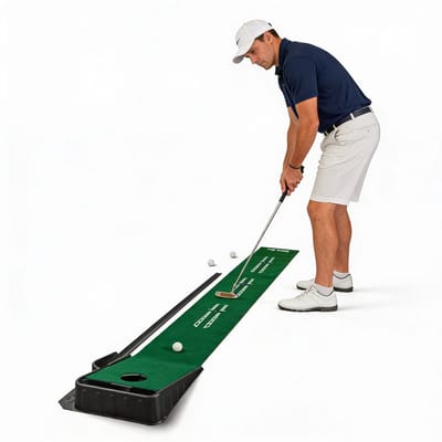 Indoor Putting Mat voor Thuisgebruik - Groen